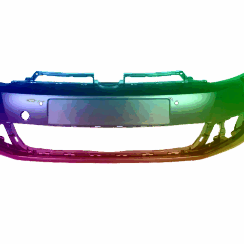 Für Vw Golf VI 08-16 Stoßstange Vorne 6x PDC SRA Lackiert In Wunschfarbe NEU