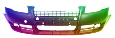 Für Audi A4 B7 2004-2008 PDC Stoßstange Vorne Lackiert In Wunschfarbe NEU