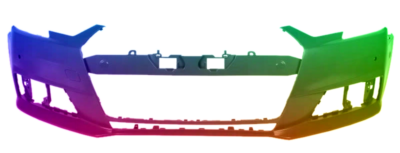 Für Audi A4 B9 2015-2019 4 x PDC Stoßstange Vorne Lackiert In Wunschfarbe NEU