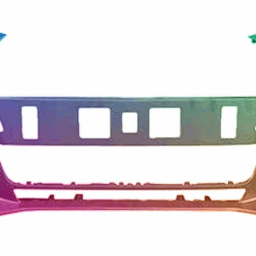 Für Audi A4 B9 2015-2019 SRA 4 x PDC Stoßstange Vorne Lackiert In Wunschfarbe
