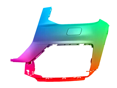 Für Audi Q2 Ab 2016 SRA PDC Stoßstange Vorne Links Lackiert In Wunschfarbe NEU