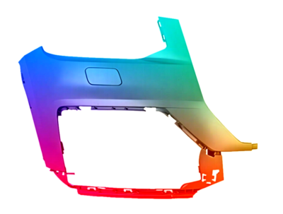 Für Audi Q2 Ab 2016 SRA PDC Stoßstange Vorne Rechts Lackiert In Wunschfarbe NEU