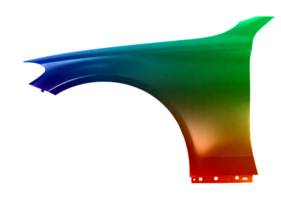 Für Mercedes C-Klasse W205 2014-2021 Kotflügel Links Lackiert In Wunschfarbe