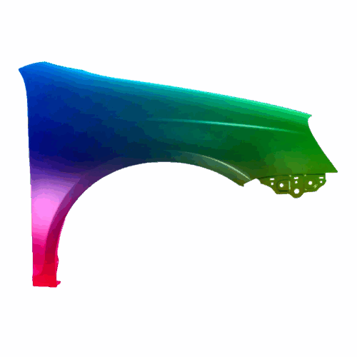 Kotflügel Für VW GOLF V Variant Jetta Rechts Lackiert in Wunschfarbe 2005-2010