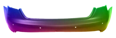 Für Audi A4 B8 07-11 Stoßstange Mit PDC Hinten Lackiert In Wunschfarbe NEU