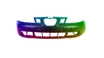 Für Seat Ibiza/Cordoba 6l 02-06 Stoßstange Vorne Lackiert In Wunschfarbe NEU