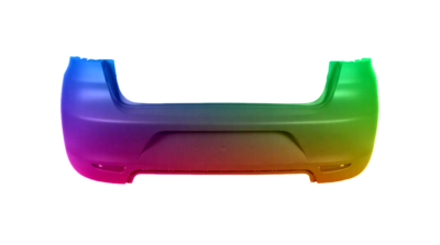 Für Seat Ibiza 6L 06-09 Stoßstange Hinten Lackiert In Wunschfarbe NEU