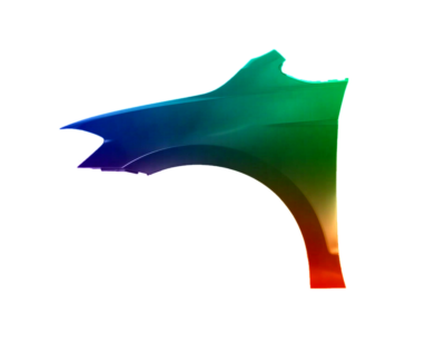 Für VW Golf Sportsvan 2014-2020 Kotflügel Vorne Links Lackiert in Wunschfarbe