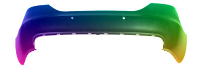 Für Audi A6 C6 2004-2008 PDC Lim Stoßstange Hinten Lackiert In Wunschfarbe