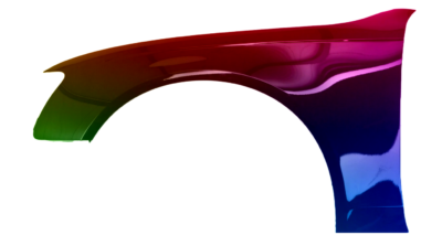 Für Audi A4 B8 2007-2011 NEU Kotflügel LINKS IN WUNSCHFARBE LACKIERT