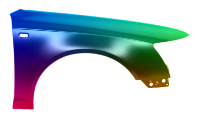 Für AUDI A6 C6 2004-2008 Kotflügel Vorne Rechts Lackiert In Wunschfarbe NEU