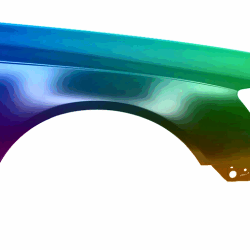 Für AUDI A6 C6 2004-2008 Kotflügel Vorne Rechts Lackiert In Wunschfarbe NEU