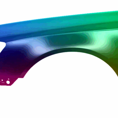 Für AUDI A6 C6 2004-2008 Kotflügel Vorne Links Lackiert In Wunschfarbe NEU