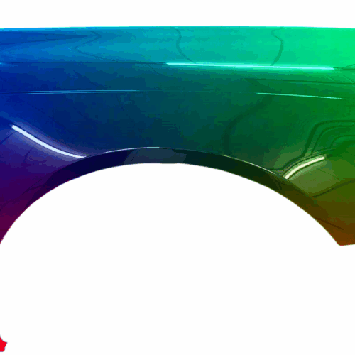 Für AUDI A6 C6 2008-2011 ALU Kotflügel Vorne Rechts Lackiert In Wunschfarbe NEU