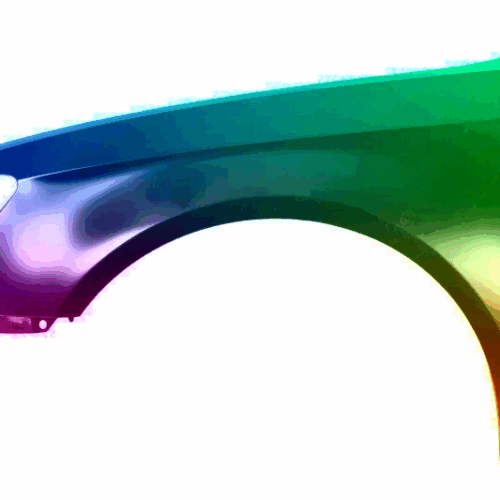 Für AUDI A6 C7 2011-2018 Kotflügel Vorne Links Lackiert In Wunschfarbe NEU