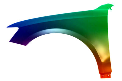 Für AUDI Q5 8R 2009-2016 Kotflügel Vorne Links Lackiert In Wunschfarbe NEU
