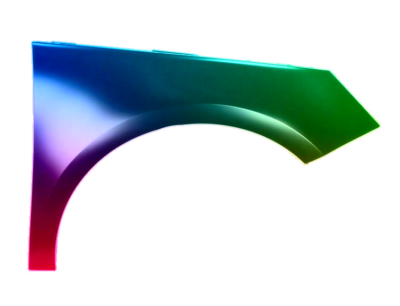 Für Audi A1 10-15 Kotflügel Vorne Rechts Lackiert In Wunschfarbe NEU