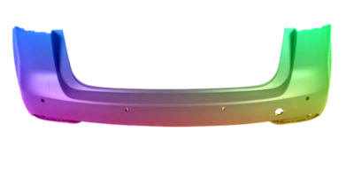 Für Vw Touran 1T3 2010-2015 6 PDC Stoßstange Hinten Lackiert In Wunschfarbe