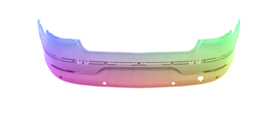 Vw Passat CC 357 08-12 PDC Stoßstange Hinten Lackiert In Wunschfarbe