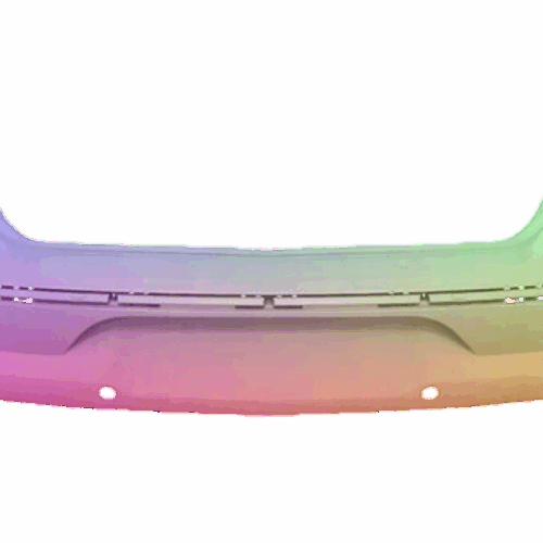 Vw Passat CC 357 08-12 PDC Stoßstange Hinten Lackiert In Wunschfarbe