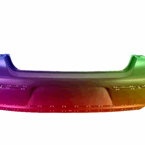 Für Vw Passat B6 2005-2010 Stoßstange Hinten Lackiert In Wunschfarbe