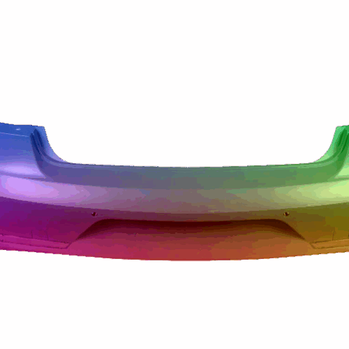 Vw Passat B7 2010-2015 PDC Stoßstange Hinten Lackiert In Wunschfarbe