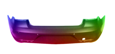 Vw Passat B7 2010-2015 HighLine 6 PDC Stoßstange Hinten Lackiert In Wunschfarbe