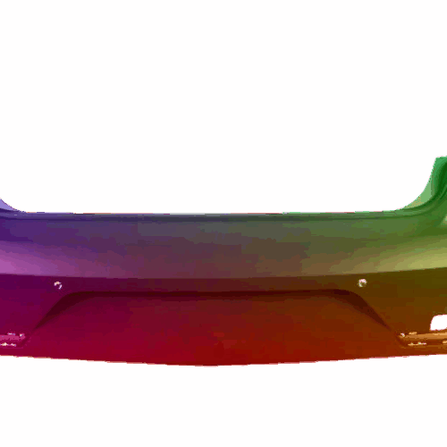 Vw Passat B7 2010-2015 HighLine 6 PDC Stoßstange Hinten Lackiert In Wunschfarbe
