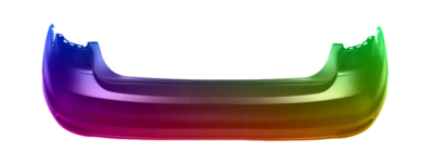 Für Vw Jetta 2010-2015 Stoßstange Hinten Lackiert In Wunschfarbe