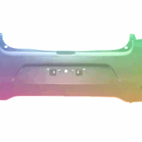 Für Renault Clio III Stoßstange Hinten Lackiert in Wunschfarbe 2009-2014