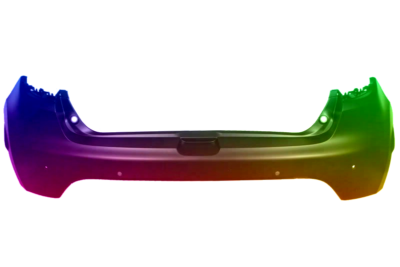 Für Renault Clio IV Stoßstange Hinten Lackiert in Wunschfarbe 2012-2019 4 PDC