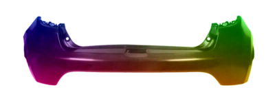 Für Renault Clio IV Stoßstange Hinten Lackiert in Wunschfarbe 2012-2019