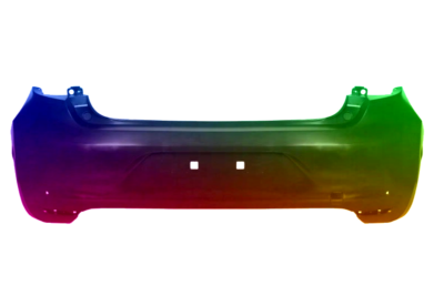 Für Renault Clio V Stoßstange Hinten Lackiert in Wunschfarbe Ab 2019 2 PDC