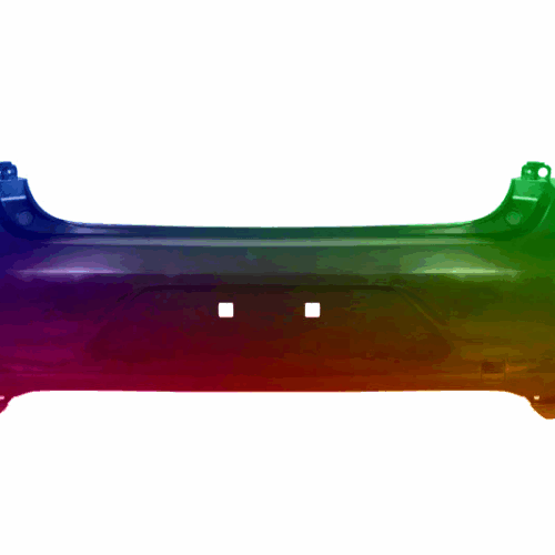 Für Renault Clio V Stoßstange Hinten Lackiert in Wunschfarbe Ab 2019 2 PDC