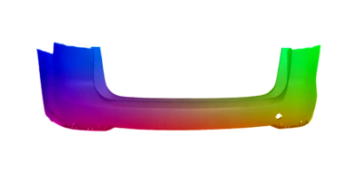 Für Vw Touran 1T3 2010-2015 Stoßstange Hinten Lackiert In Wunschfarbe