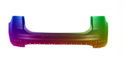 Für Vw Touran 5T Ab 2015 Stoßstange Hinten Lackiert In Wunschfarbe