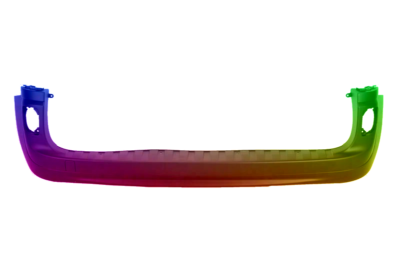 Für Renault Kangoo Stoßstange Hinten Lackiert in Wunschfarbe 2008-2020