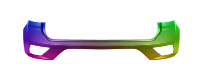 Für Vw T-Roc Ab 2017 Stoßstange Hinten Lackiert In Wunschfarbe