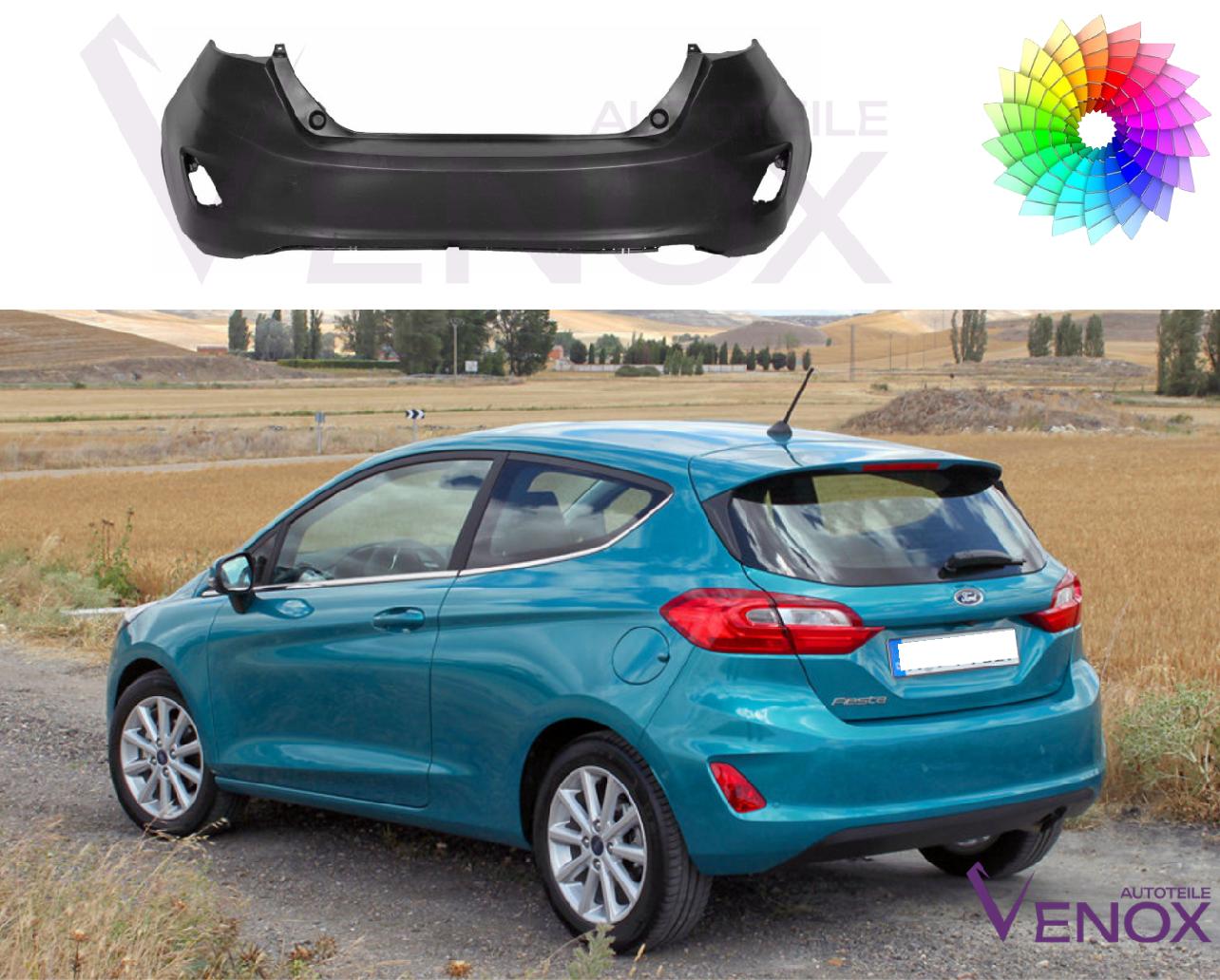 Für Ford Fiesta Mk 8 Ab 2016 Stoßstange Hinten Lackiert In Wunschfarbe – Bild 2