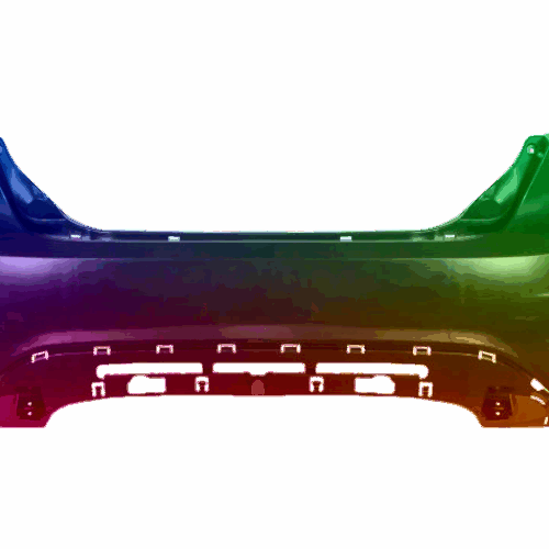 Für Ford Fiesta Mk 7 2013-2017 Stoßstange Hinten Lackiert In Wunschfarbe