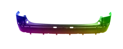 Für Ford Focus Mk2 2004-2008 Kombi Stoßstange Hinten Lackiert In Wunschfarbe