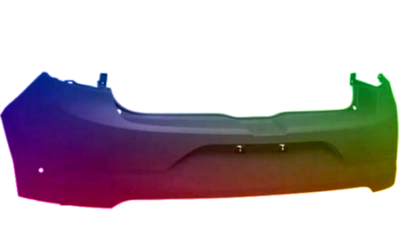 Für Renault Megane IV Stoßstange Hinten Lackiert in Wunschfarbe Ab 2016 2 PDC