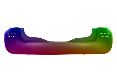 Für Renault Modus Stoßstange Hinten Lackiert in Wunschfarbe 2004-2007