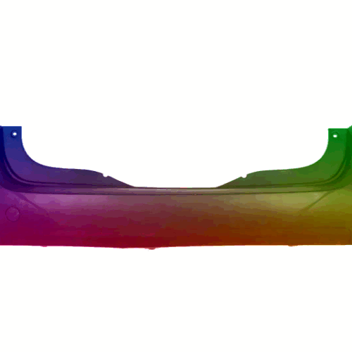 Für Renault Modus Stoßstange Hinten Lackiert in Wunschfarbe 2004-2007