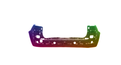 Für Renault Scenic Stoßstange Hinten Lackiert in Wunschfarbe 2003-2009
