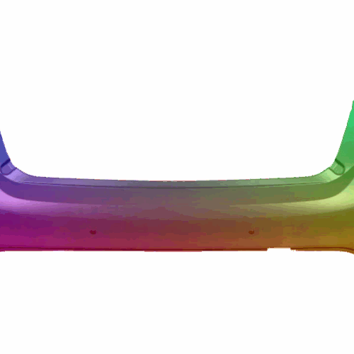 Für Ford Focus Mk4 Ab 2018 HB PDC Stoßstange Hinten Lackiert In Wunschfarbe