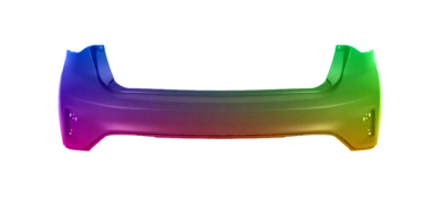 Für Ford Focus Mk4 Ab 2018 HB Stoßstange Hinten Lackiert In Wunschfarbe