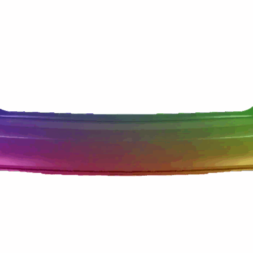 Für Ford Focus Mk4 Ab 2018 HB Stoßstange Hinten Lackiert In Wunschfarbe