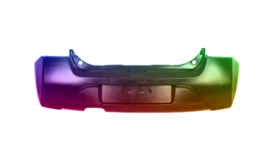 Für Renault Twingo Sport Stoßstange Hinten Lackiert in Wunschfarbe 2007-2011