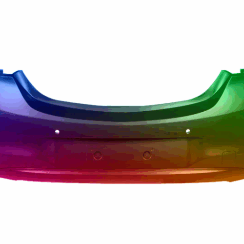 Für Opel Corsa E 2015-2019 6 PDC Stoßstange Hinten Lackiert In Wunschfarbe